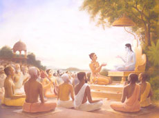 Sukadev Goswami teachs Pariksit Maharaja about the Absolute Truth.