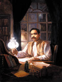...within his heart Abhay accepted Srila Bhaktisiddhanta Sarasvati as his spiritual master and thought of him always.