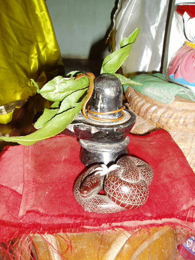 The Lingam of Lord Sivaji.