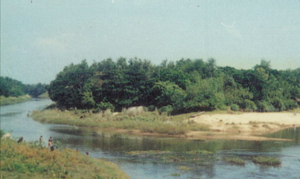 This was the Dandabhanga pastime site in the year 1996.