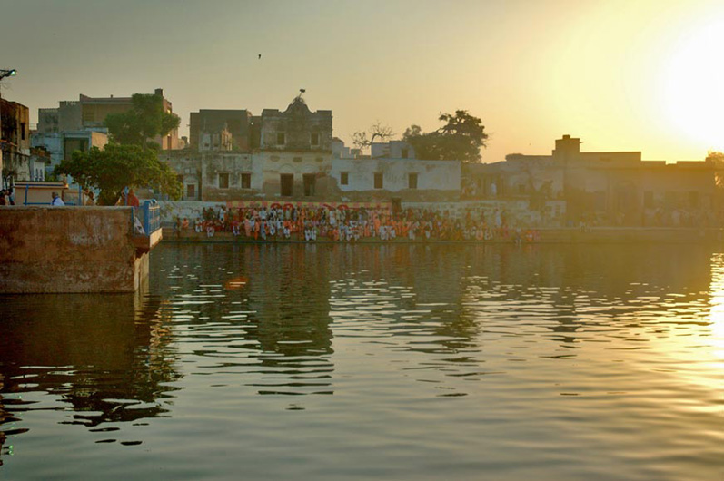Sri Sri Radha Kund, Vrindavan.